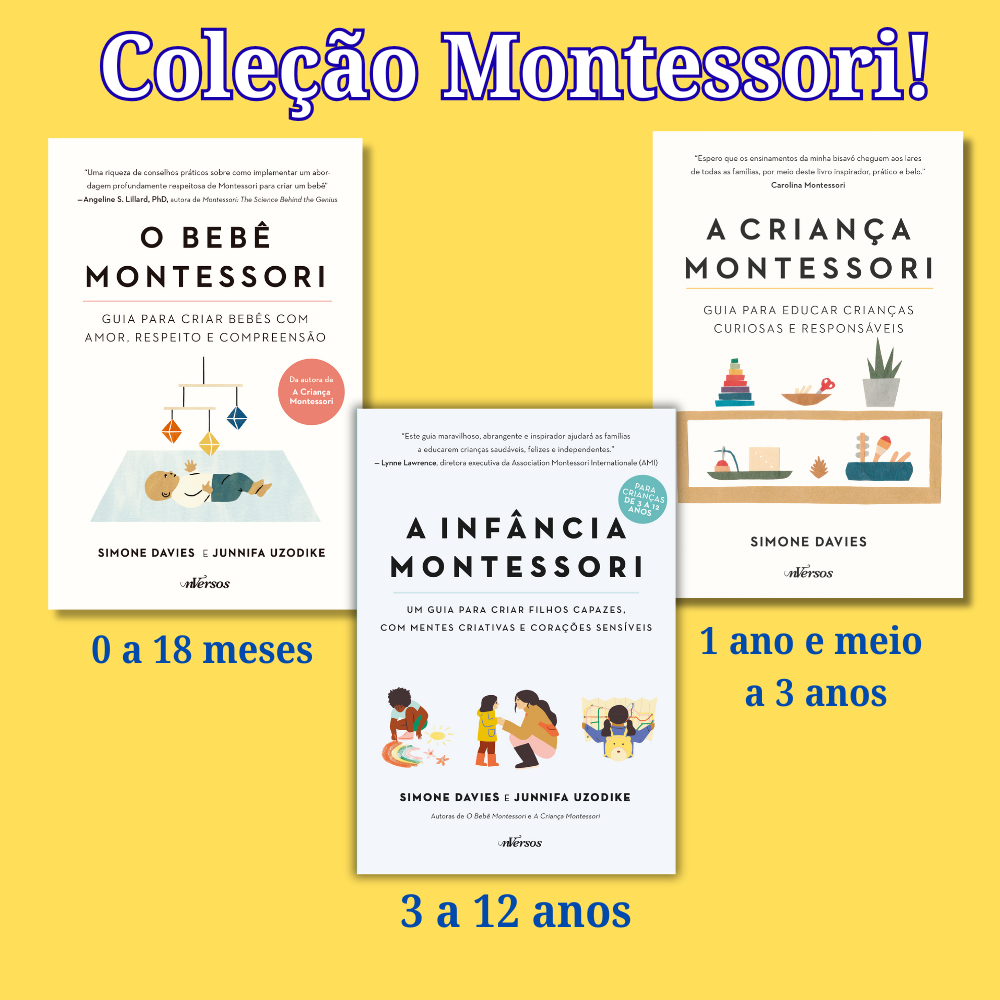 Coleção Montessori Completa!